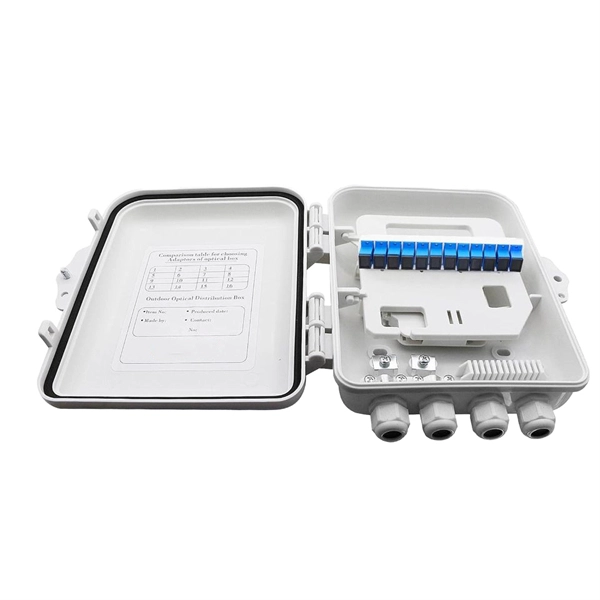 What materials are used for the household electrical distribution box 
