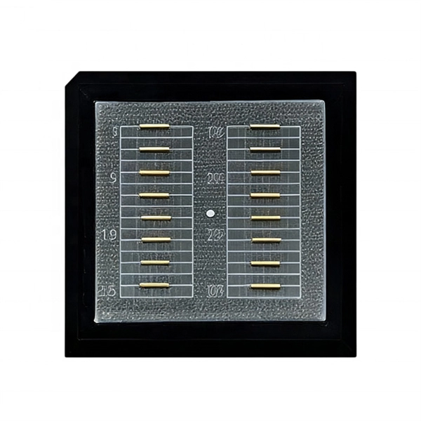 Fiber optic patch cord receiving module