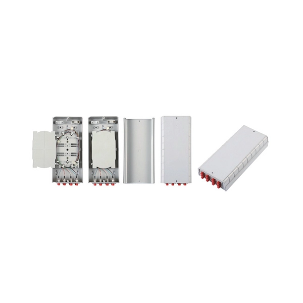 What is the distance between fiber optic cable and power poles in meters 