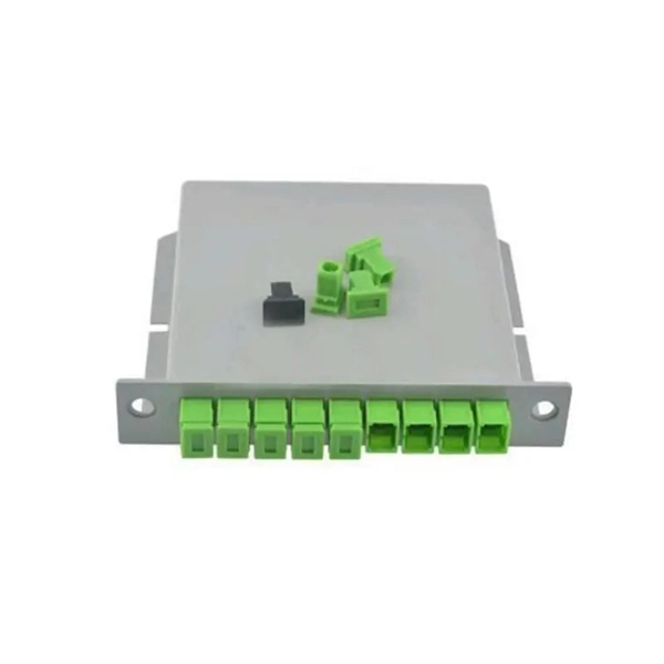 The beam splitter is inside the optical distribution box 