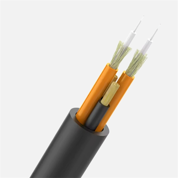 What a multimode optical cable looks like 