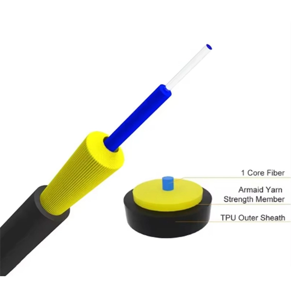 How to splice fiber optic cables when opening a skylight 