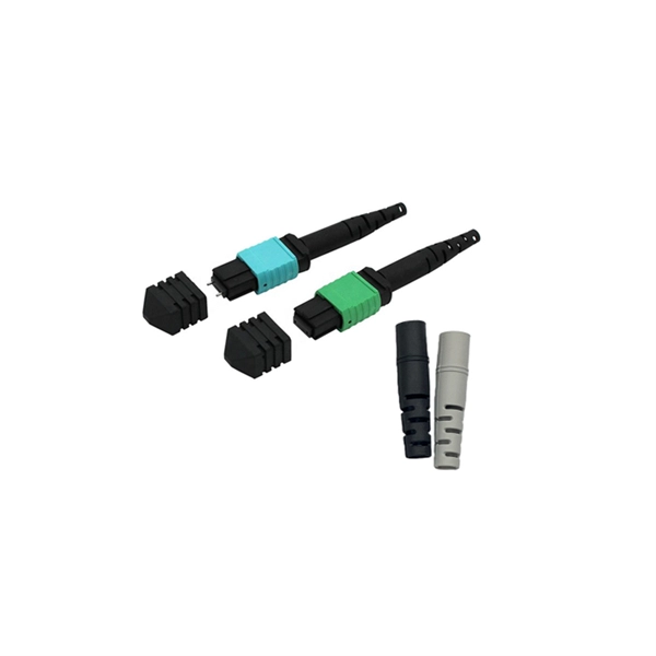 How to fix a fiber optic flange connector