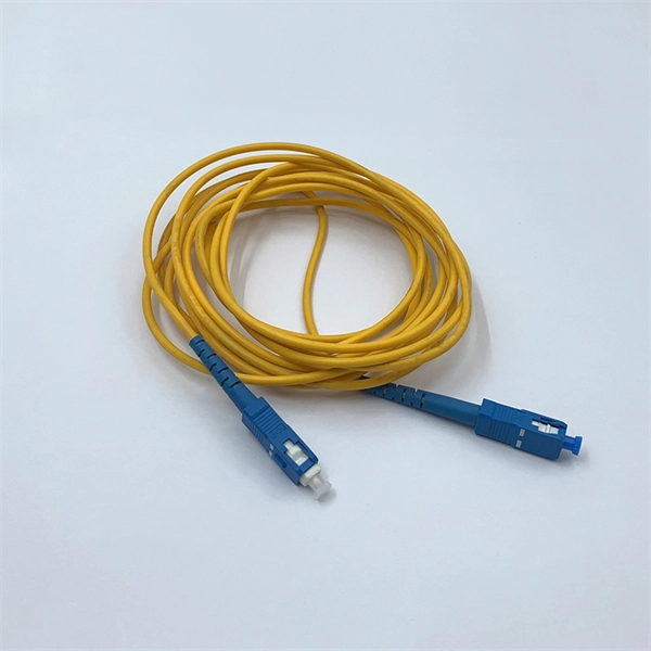 Connect the fiber optic transceiver to a switch at both ends