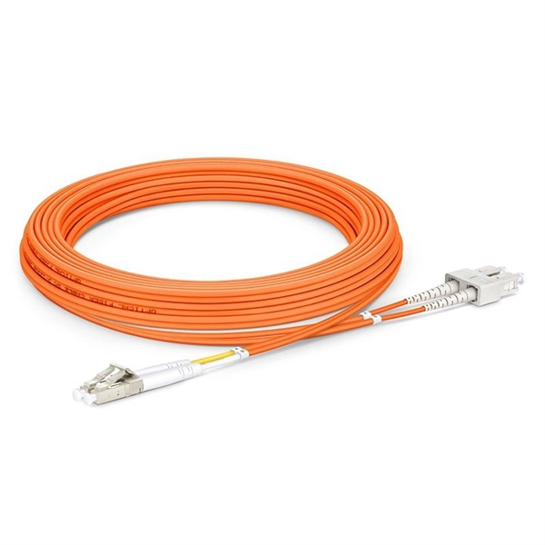 How to plug in the fiber optic router cable