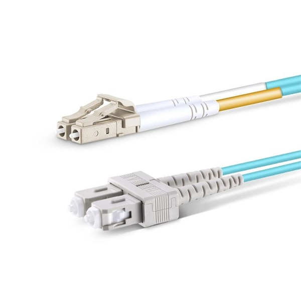 How much optical attenuation is measured in multimode fiber 